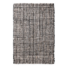 Black Dasoda Hand-Woven Wool Rug