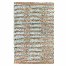Silver & Natural Zahira Hand-Woven Wool-Blend Rug
