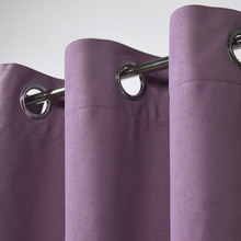 Byron Matte Velvet Blockout Eyelet  Curtains (Set of 2)