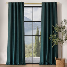 Byron Blockout Concealed Tab Top Curtains (Set of 2)