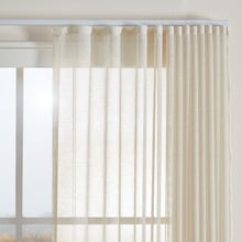Orion Sheer S-Fold Single Panel Curtain