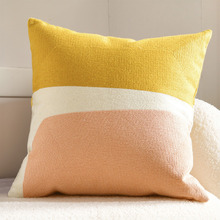 Lawrence Crewel Embroidered Cotton Cushion