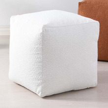 Blake Boucle Pouffe Cover