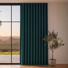 Byron Blockout S-Fold Single Panel Curtain