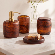 4 Piece Compton Bathroom Accessory Set