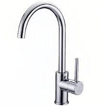 Rund Gooseneck Kitchen Sink Mixer