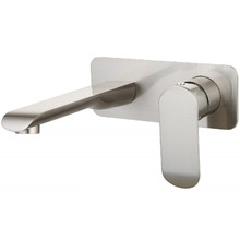 Oval Bath/Basin Wall Mixer Set