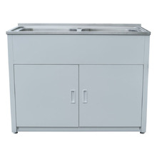Indira 1170mm Double Trough Laundry Tub
