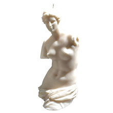 Venus Bust Sculpture Soy-Blend Candle