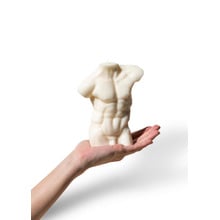 La Homme Male Torso Soy-Blend Candle