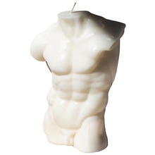 La Homme Male Torso Soy-Blend Candle