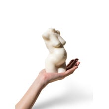 La Mare Pregnant Torso Soy-Blend Candle