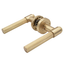 Charmian Knurled Privacy Lever Set