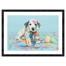 Paint Pup III Framed Printed Wall Art