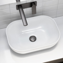 Stadium Oval Ceramic Basin