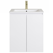 Jane Express 600mm Polar White Single Vanity with Basin