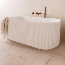 Bronte 1500mm Acrylic Oval Freestanding Bath