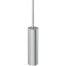 Round Stainless Steel Toilet Brush & Holder Set