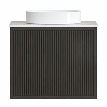 Clifton&nbsp;470mm&nbsp;Wall Hung Single Vanity with Semi-Inset Basin