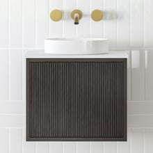 Clifton&nbsp;470mm&nbsp;Wall Hung Single Vanity with Semi-Inset Basin