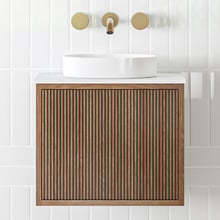 Clifton&nbsp;470mm&nbsp;Wall Hung Single Vanity with Semi-Inset Basin