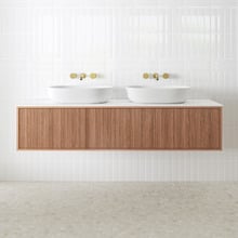 Clifton 1800mm Wall Hung Double Vanity