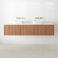 Clifton Ensuite 1800mm Wall Hung Double Vanity