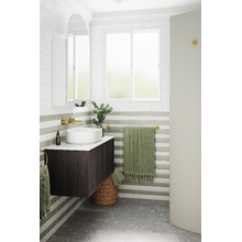 Clifton Ensuite 900mm Wall Hung Single Vanity