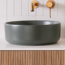 Margot 360mm Matte Round Ceramic Above Counter Basin