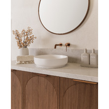 Monroe 400mm Round Ceramic Above Counter Basin