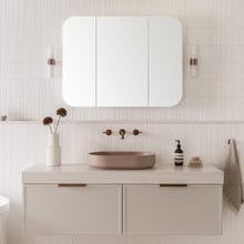 Norma 550mm Matte Oval Concrete Above Counter Basin