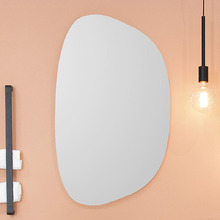 Organic 550mm Prime Oak Mirrored Shaving Cabinet