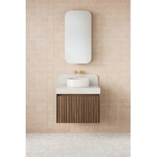 Harper 685mm Wall Hung Single Vanity with Solid Surface Countertop