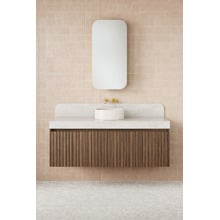 Harper 1435mm Wall Hung Single Vanity with Solid Surface Countertop