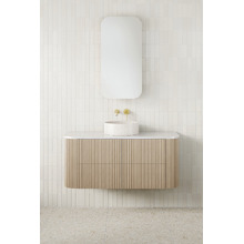 Thirroul 1200mm Wall Hung Single Vanity with Solid Surface Countertop