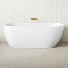 Day Dream 1650mm Cast Marble Oval Freestanding Bath