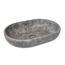 Ollie 500mm Manyana Pill Marble Above Counter Basin