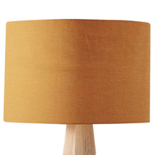 Dark Mustard Linen Lamp Shade