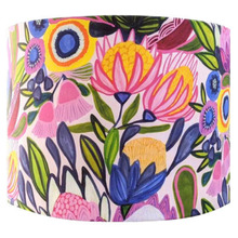 Bright Native Abstract Cotton Lamp Shade
