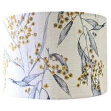 Golden Wattle Linen Lamp Shade