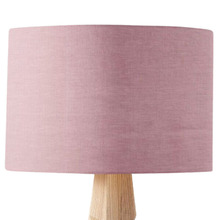 Pink Linen Lamp Shade