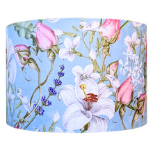 French Country Velvet Lamp Shade