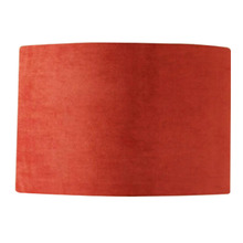 Kenley Orange Cinnamon Velvet Lamp Shade