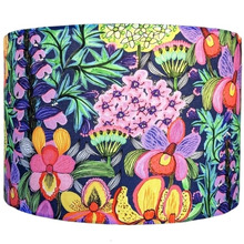 Orchids Lamp Cotton Shade