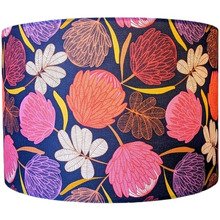 Midnight Protea Cotton Lamp Shade