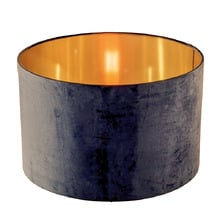 Kenley Smoky Quartz Velvet Lamp Shade