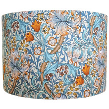 Golden Lily-William Morris Cotton Lamp Shade