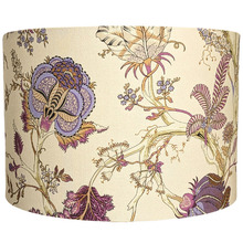 Chateau Rochelle Aubergine Cotton Lamp Shade
