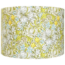 Golden Lily Summer-William Morris Cotton Lamp Shade