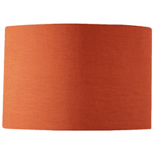 Liberty Orange Linen Lamp Shade